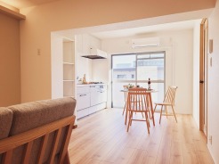 解放感あふれる3階リビングは、自然に光と風に恵まれます。
