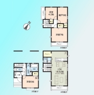 A号棟 現況と図面が異なる場合は、現況を優先とさせていただきます。
