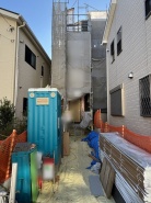 現地外観(建築中)
