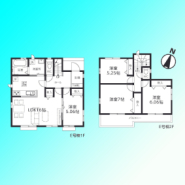 E号棟間取図　
現況と図面が異なる場合は、現況を優先とさせていただきます。
