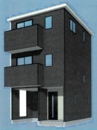 完成イメージです。黒ベースのスタイリッシュな外観です。