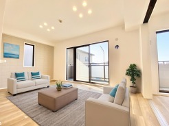 CGで家具を配置しております。家具配置のイメージにご覧ください。
