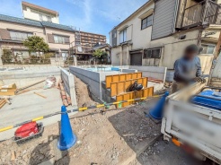 現地外観基礎工事