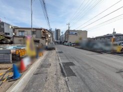 前面道路含む現地写真
