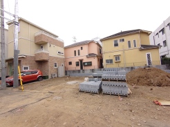 現地土地（建築前）写真