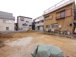現地土地（建築前）写真