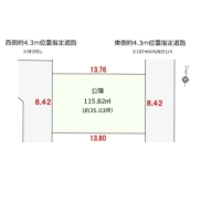 現況と図面が異なる場合は、現況を優先とさせていただきます。
