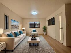 CGで家具を配置しております。家具配置のイメージにご覧ください。
