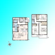 2号棟間取図
現況と図面が異なる場合は、現況を優先とさせていただきます。
