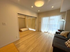 開放感と採光にこだわった広々LDK。