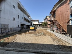 1号棟 現地土地写真