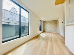 開放感と採光にこだわった広々ＬＤＫ。
