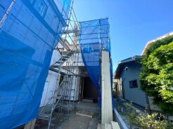 今なら建築中の住まいをご覧いただけます。構造体の質問もお気軽に。
