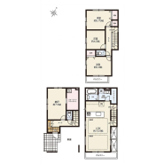 1号棟 現況と図面が異なる場合は、現況を優先とさせていただきます。
