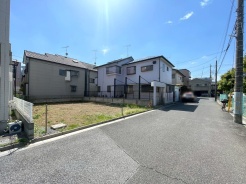 1号地 前面道路含む現地写真
