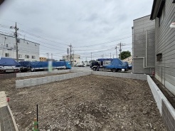 1号地 現地土地写真