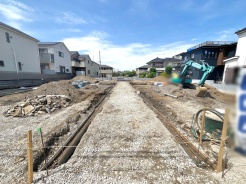 3号棟 現地土地外観
基礎から完成済みの住まいまで、各工程をご確認いただけます。

