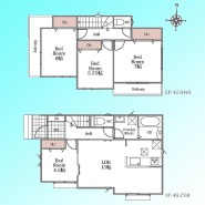 B号棟 現況と図面が異なる場合は、現況を優先とさせていただきます。
