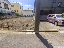 A号地 A区画前面 西側の電柱位置