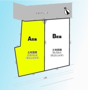 A号地 現況と図面が異なる場合は、現況を優先とさせていただきます。
