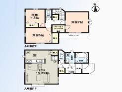 A号棟 現況と図面が異なる場合は、現況を優先とさせていただきます。
