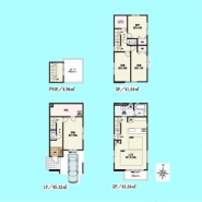 1号棟 現況と図面が異なる場合は、現況を優先とさせていただきます。
