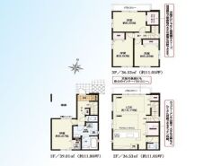 2号棟 現況と図面が異なる場合は、現況を優先とさせていただきます。
