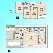 F号棟 現況と図面が異なる場合は、現況を優先とさせていただきます。
