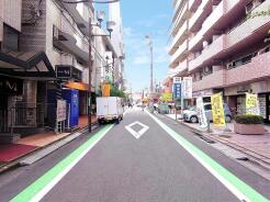前面道路含む現地写真
