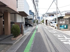 前面道路含む現地写真
