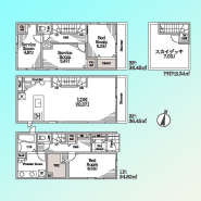 1号棟 現況と図面が異なる場合は、現況を優先とさせていただきます。
