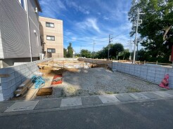 1号棟 建築前土地写真
