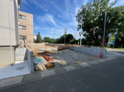1号棟 建築前土地写真