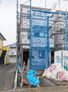 現地建築中写真