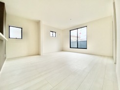 お家の中心となる大きな空間がご家族のコミュニケーションスペースになる筈です。
