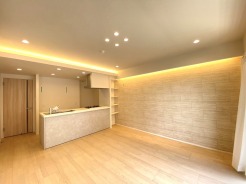 温かみある間接照明が、心地よい空間を演出します

