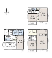 大型パントリーのある家。