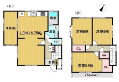 使いやすい4LDKの間取り