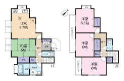 和室のある間取りです