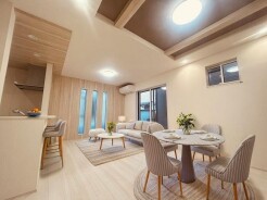 本画像はCGで作成しており、実際に現地に家具は置かれておりません。また、価格に家具は含まれておりません。
