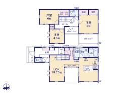 中庭のあるハイセンスな間取り設計