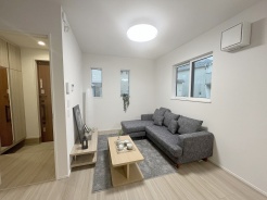 家族みんなが集まるリビング。広さを重視した家族全員が集まれるリビングは、住む上で大事な空間になります。
