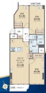 使いやすい3LDKの間取り