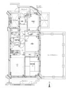 最上階の角部屋ルーフバルコニー付き