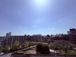 7階部分のお部屋からの眺望が魅力的です