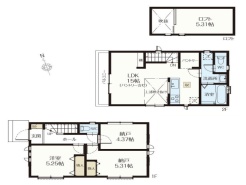 使いやすいスタンダードなプラン、無駄を少なくし有効に使えるスペースをできる限り多く設けました
