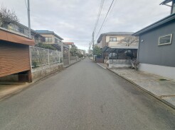 前面道路の幅員もゆとりの約5.4メートル