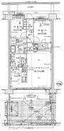 専用のお庭がある2LDKの間取り