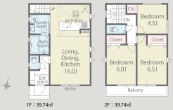 正しく管理するとフローリングは長持ち、全室洋室のプランは最近のスタンダード
