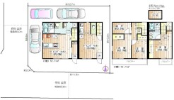 居住空間と収納のバランスが整った設計で、日々の暮らしに調和と落ち着きをもたらす住まいです
